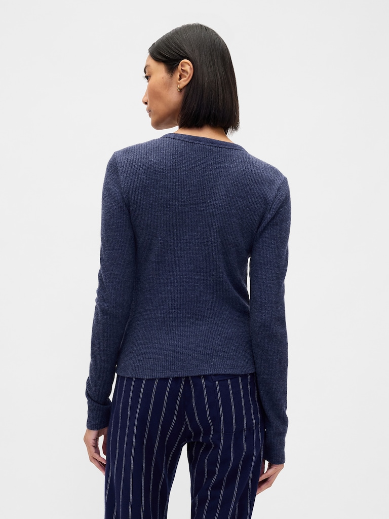 Waffle PJ Cardigan
