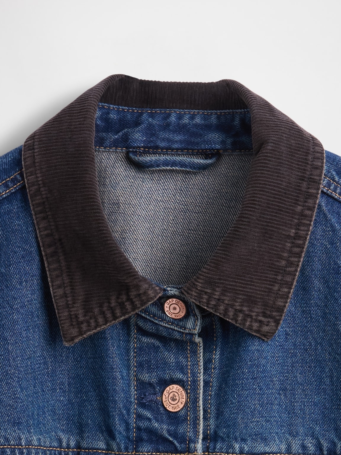 Fitted Longline Denim Jacket