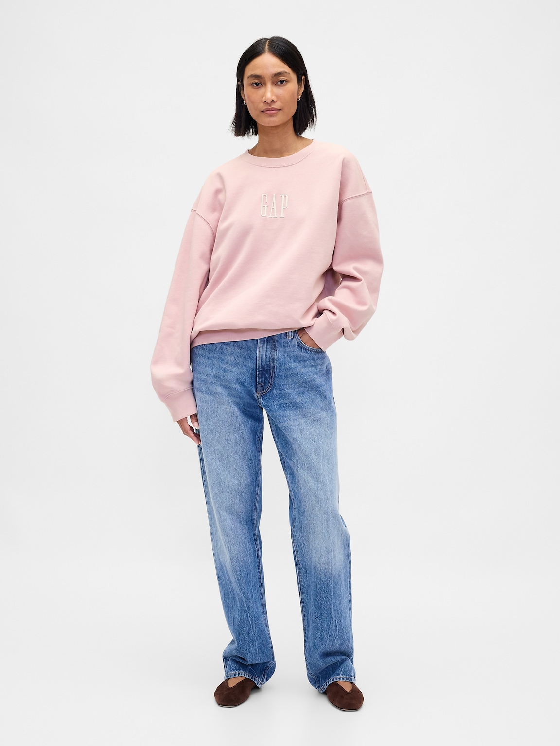 Heavyweight Oversized Logo Sweatshirt