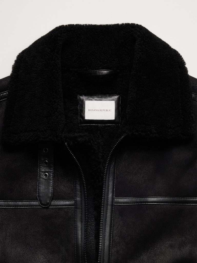 Shearling Aviator Jacket
