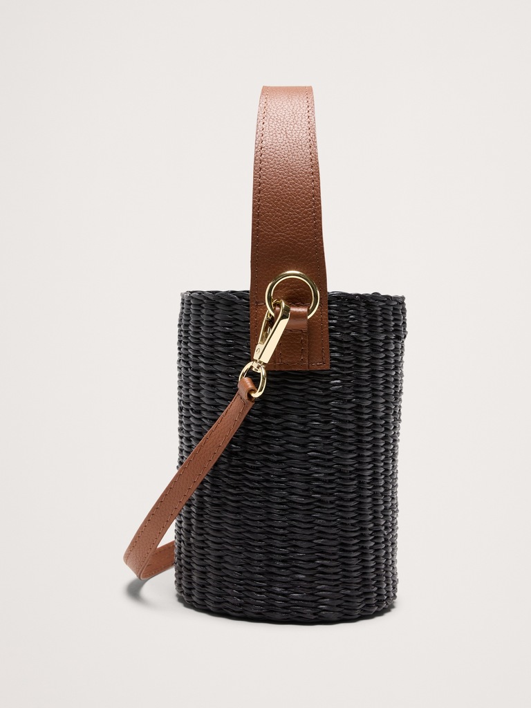 Mini Bucket Crossbody Bag by Sensi Studio