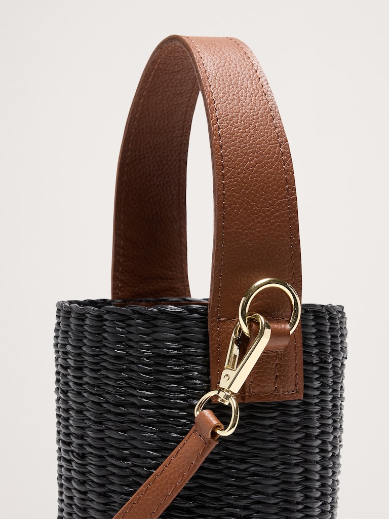 Mini Bucket Crossbody Bag by Sensi Studio