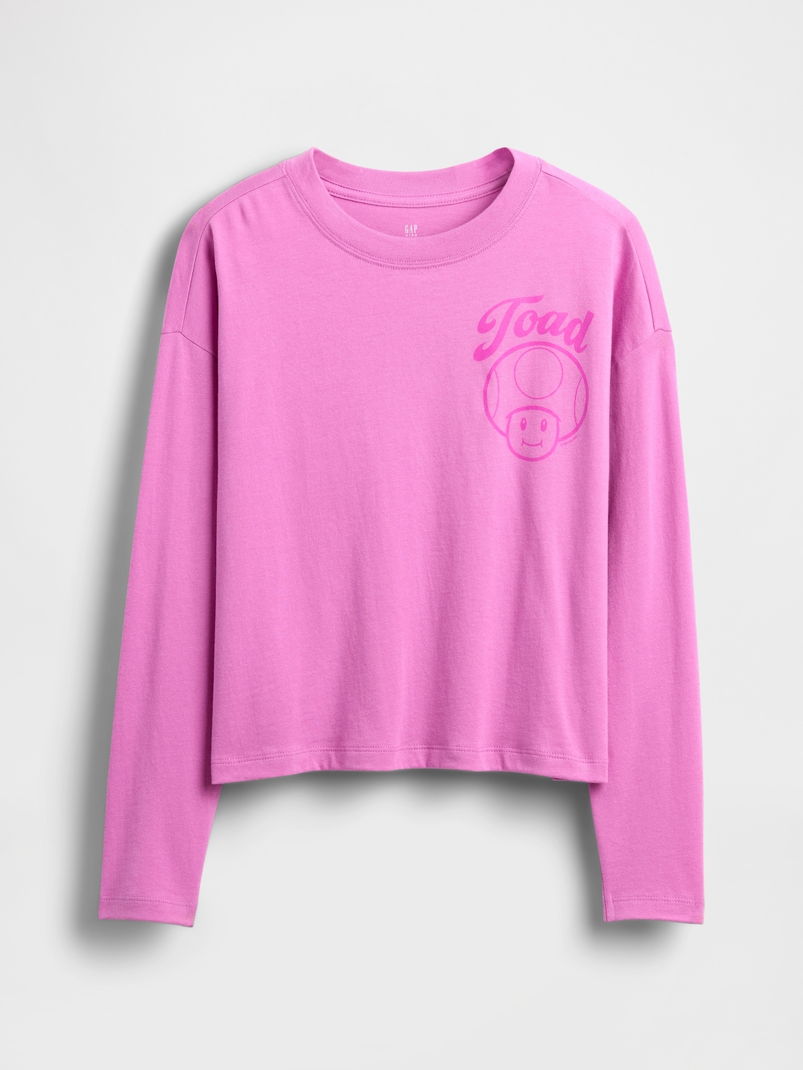 Kids Super Mario Oversized Graphic T-Shirt