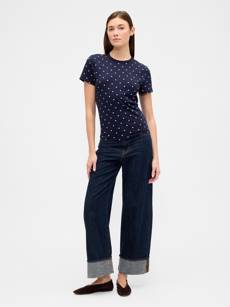 Favorite Print Crewneck T-Shirt