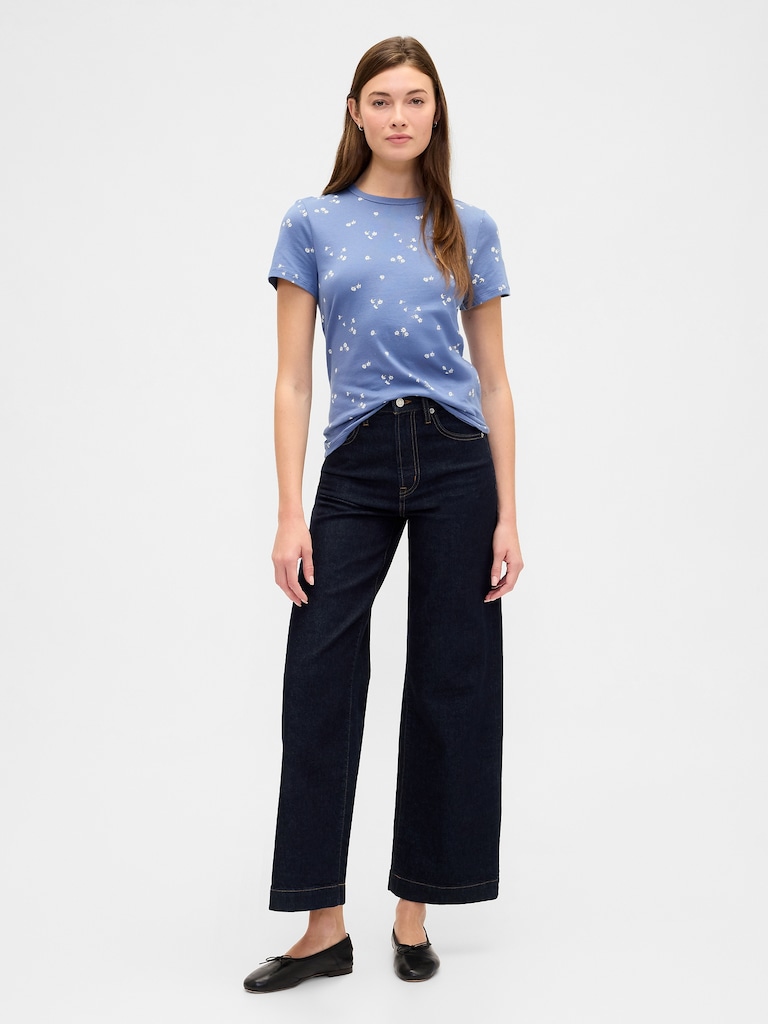 Favorite Print Crewneck T-Shirt