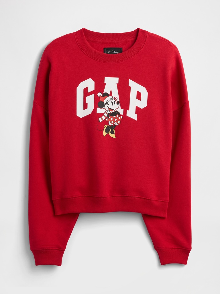 Gap × Disney Minnie Mouse Oversized Logo Sweatshirt