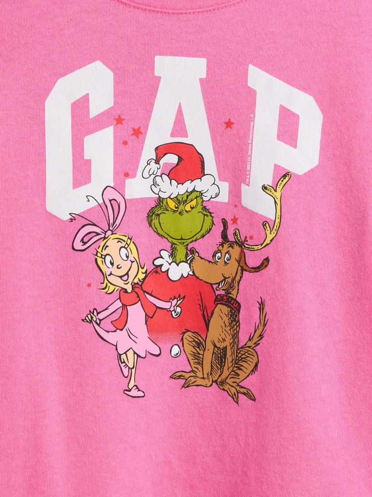 babyGap Dr. Seuss™ Puff Sleeve Logo T-Shirt
