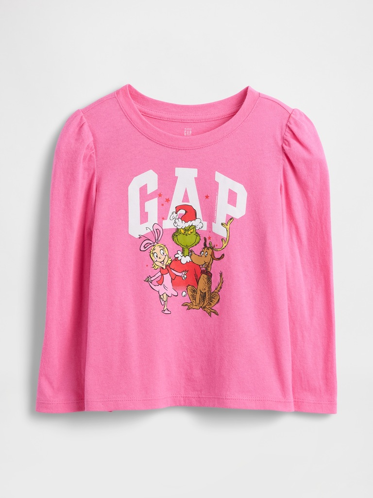 babyGap Dr. Seuss™ Puff Sleeve Logo T-Shirt
