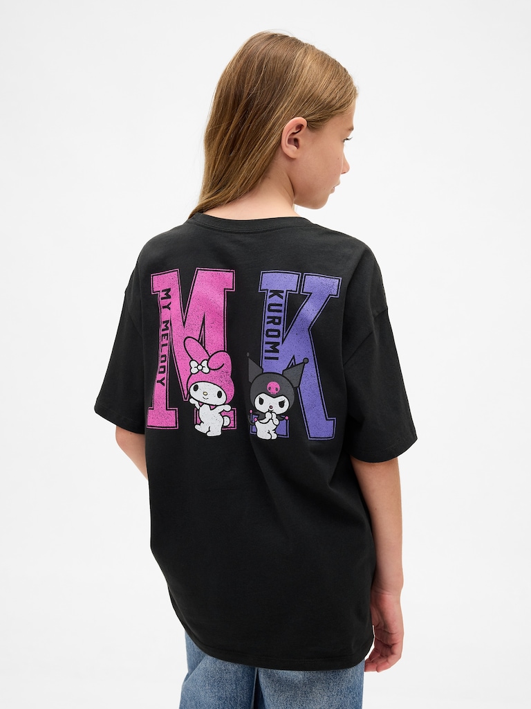 Kids Oversized Graphic T-Shirt