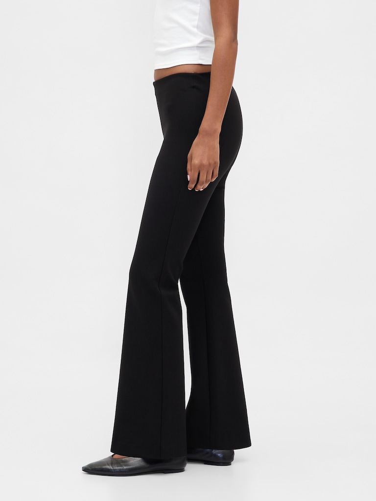 Low Rise Double Knit Boot Pants