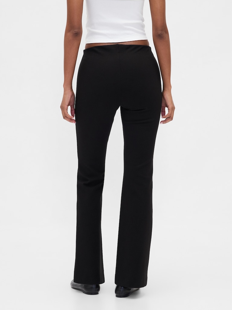 Low Rise Double Knit Boot Pants