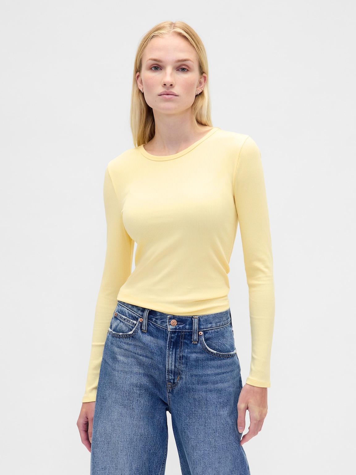 Modern Rib Crop T-Shirt