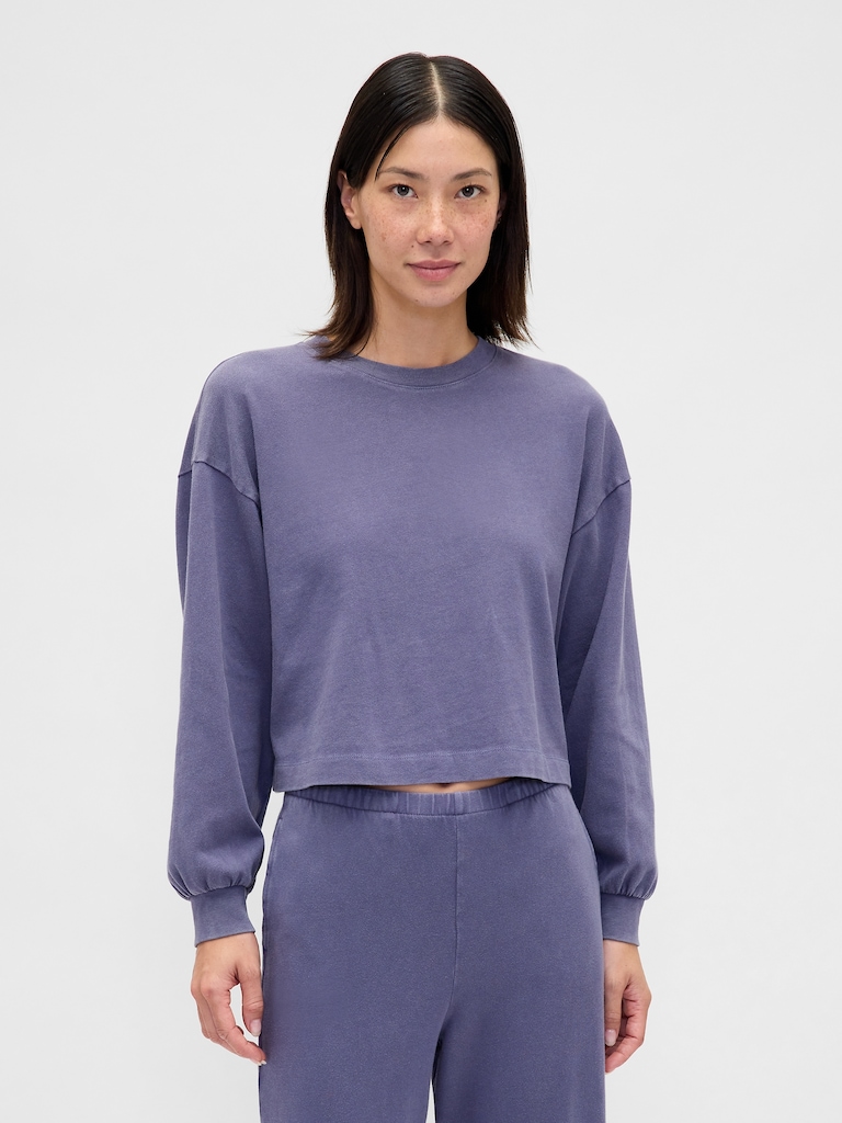 Heavyweight Crop Sweatshirt