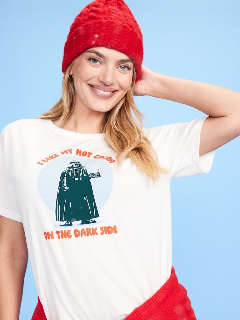 Old Navy x Star Wars Holiday-Graphic T-Shirt for Women