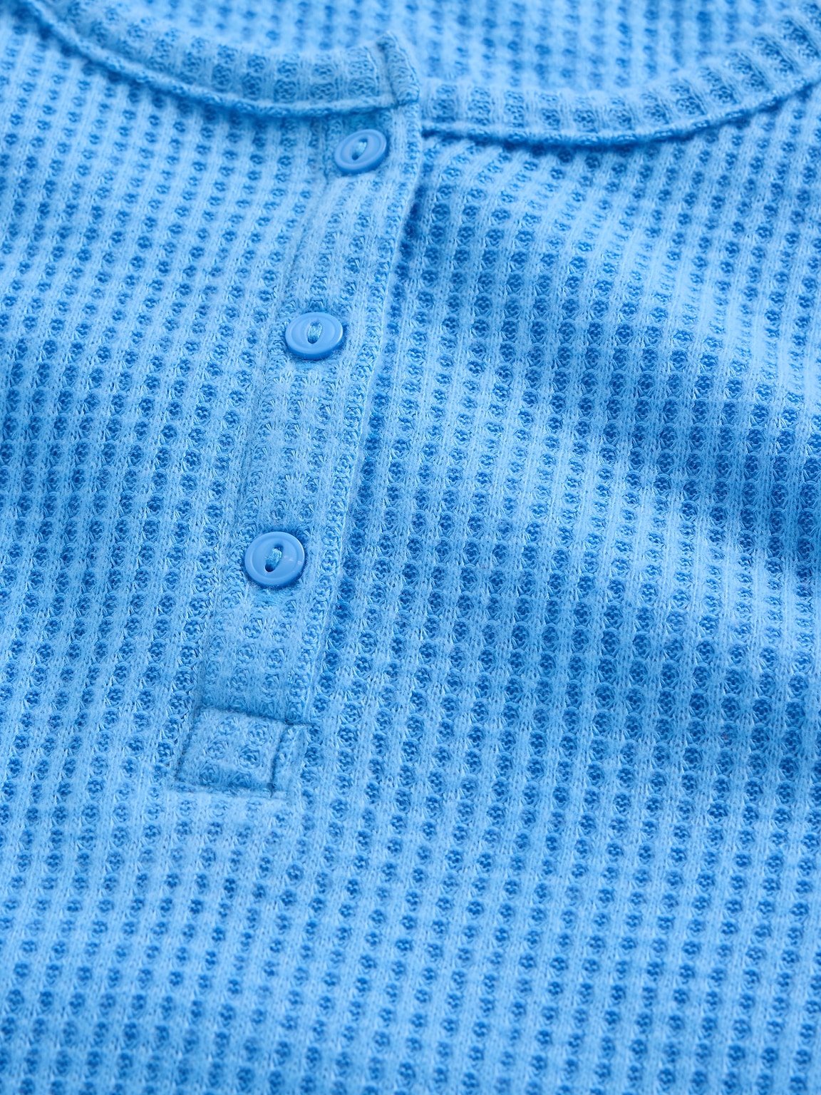 Kids Recycled Waffle PJ Set