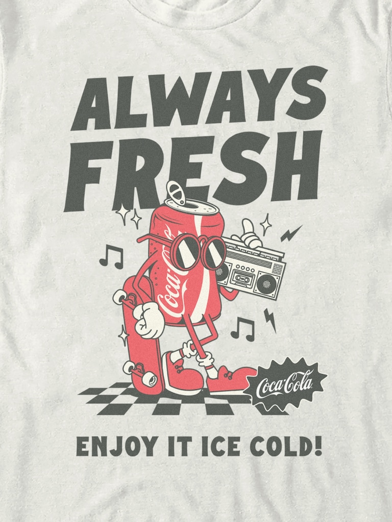 Coca-Cola Always Fresh Graphic T-Shirt