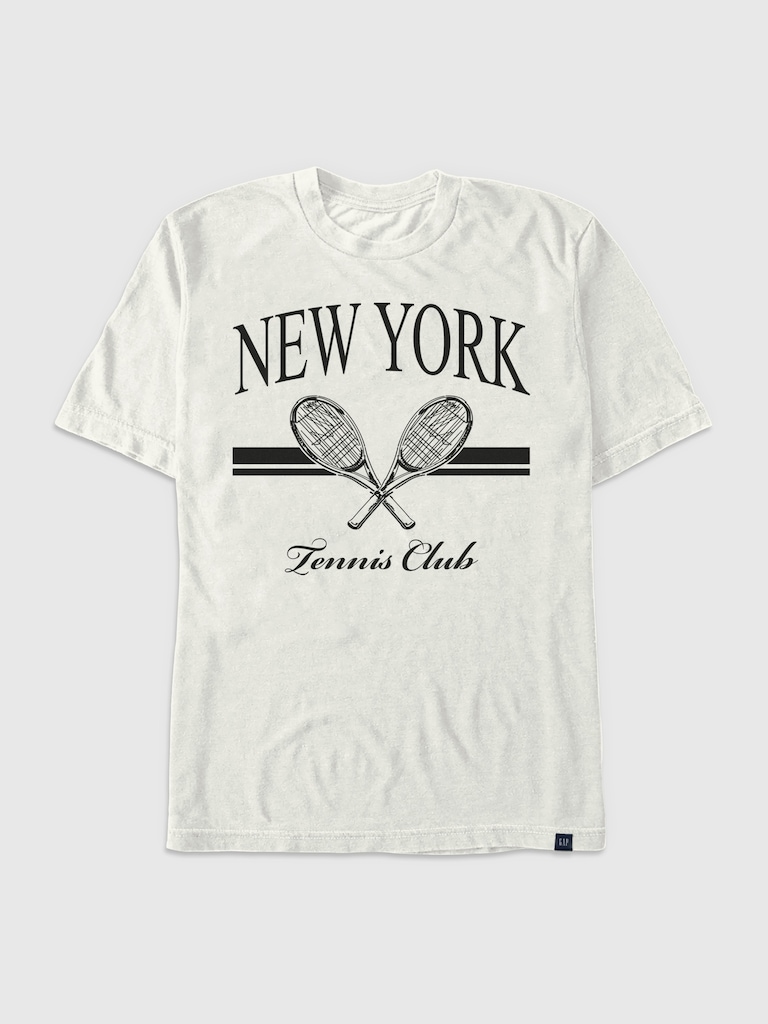 New York Tennis Club Graphic T-Shirt