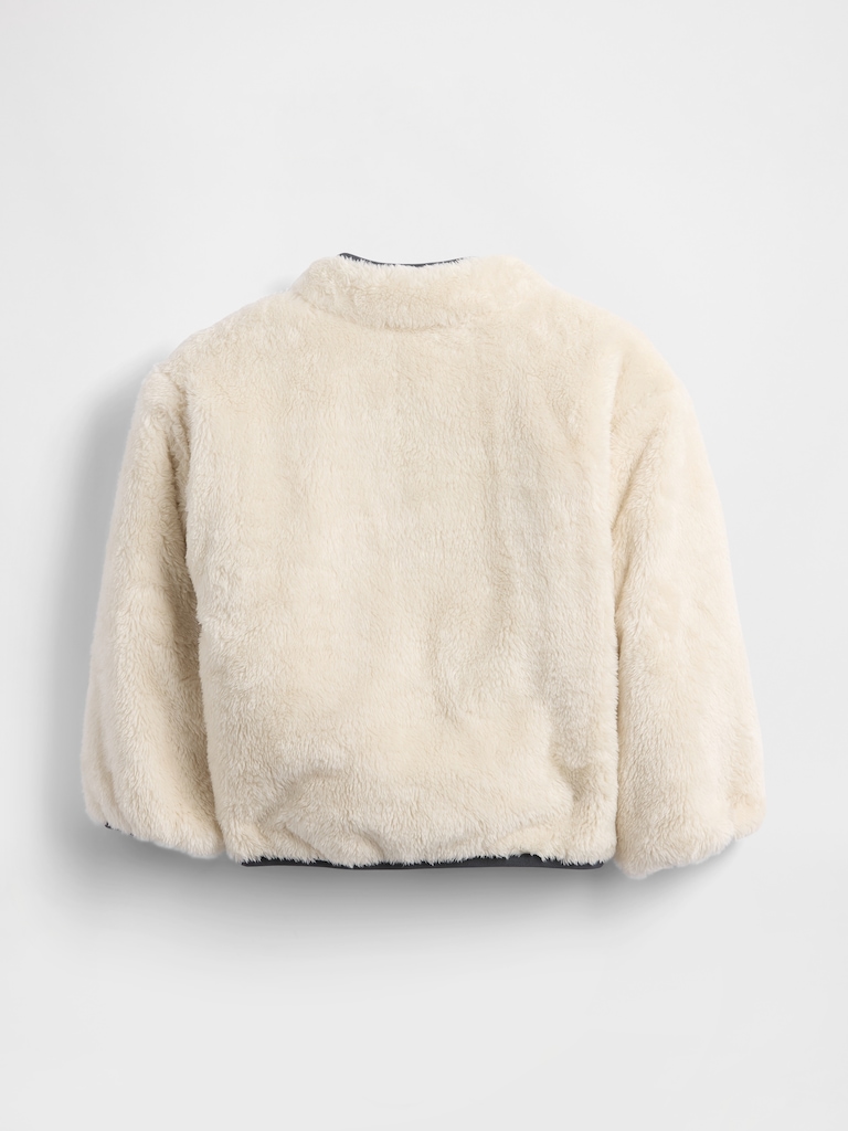 Baby & Toddler Lightweight Sherpa Reversible Jacket