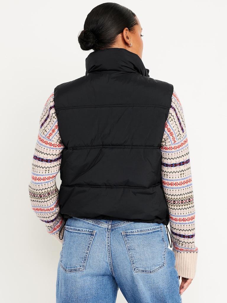 Water-Resistant Puffer Vest