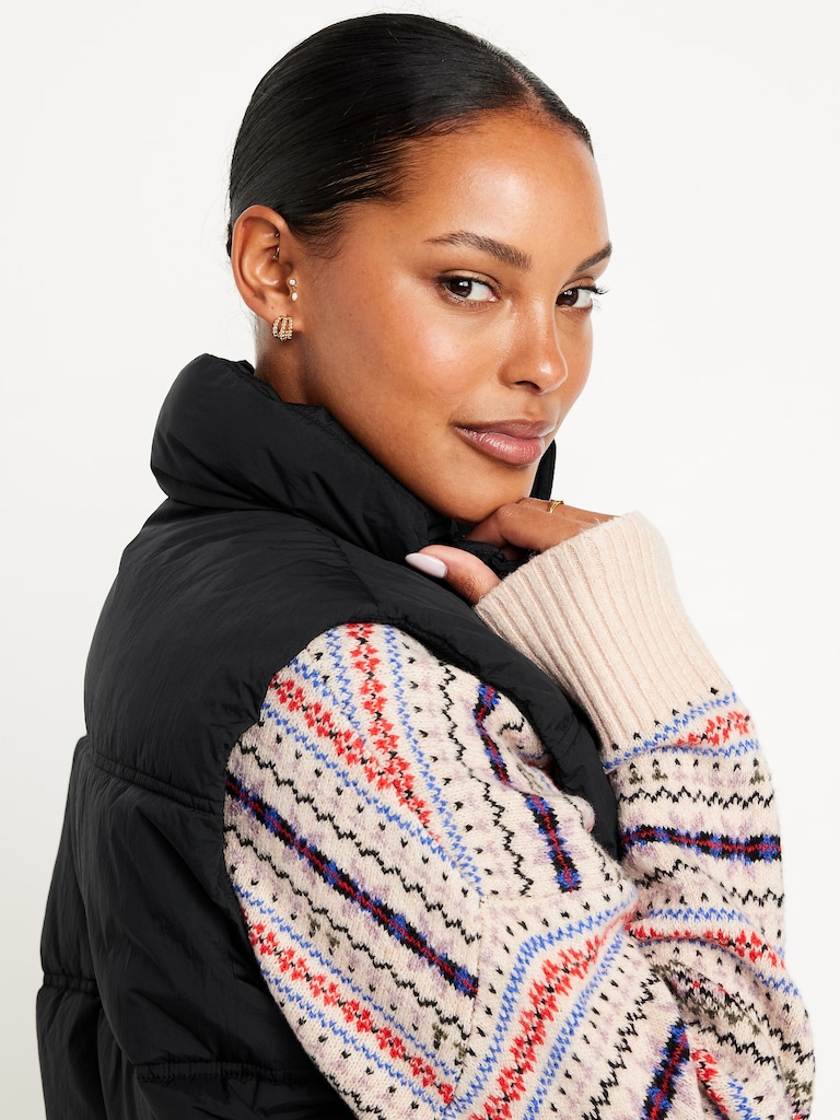 Water-Resistant Puffer Vest