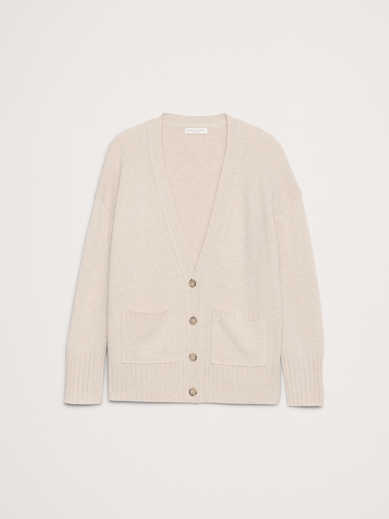 Boyfriend Cashmere Cardigan