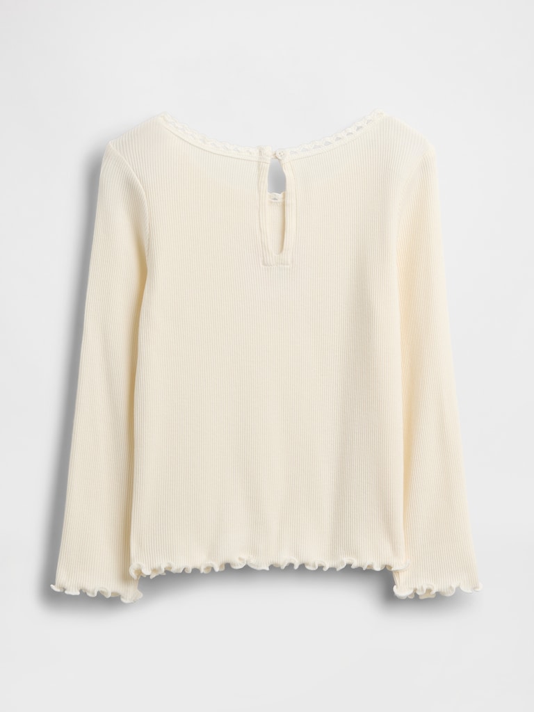 Baby & Toddler Embroidered Graphic Rib T-Shirt