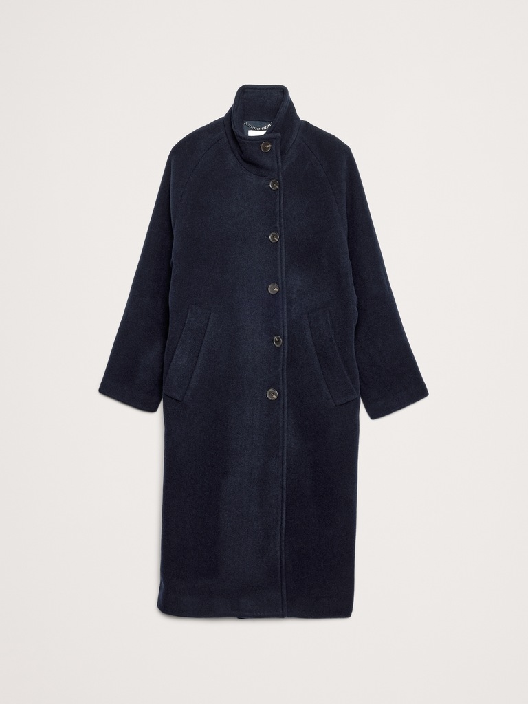 Italian Wool-Blend Top Coat