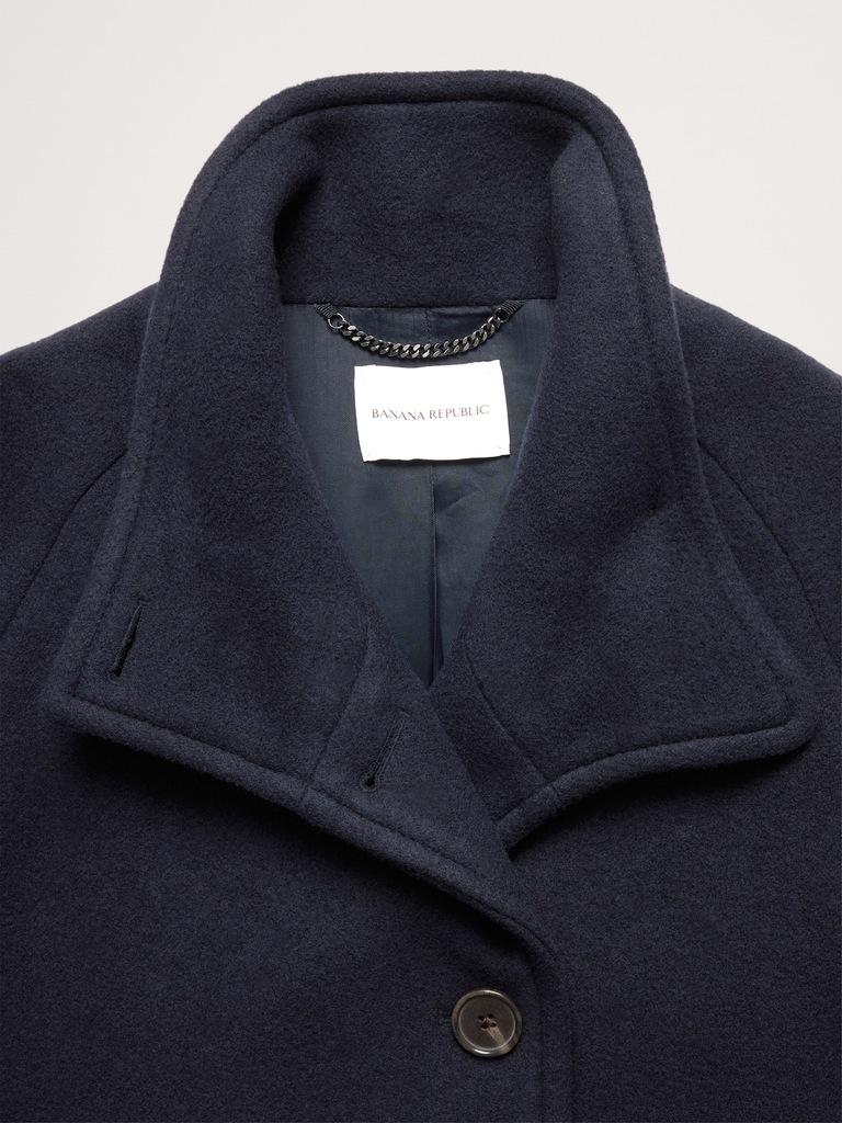 Italian Wool-Blend Top Coat
