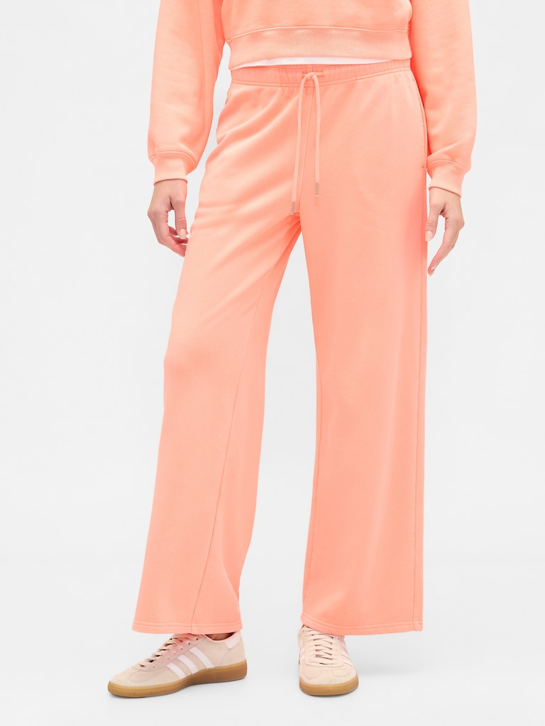 Relaxed Straight-Leg Sweatpants