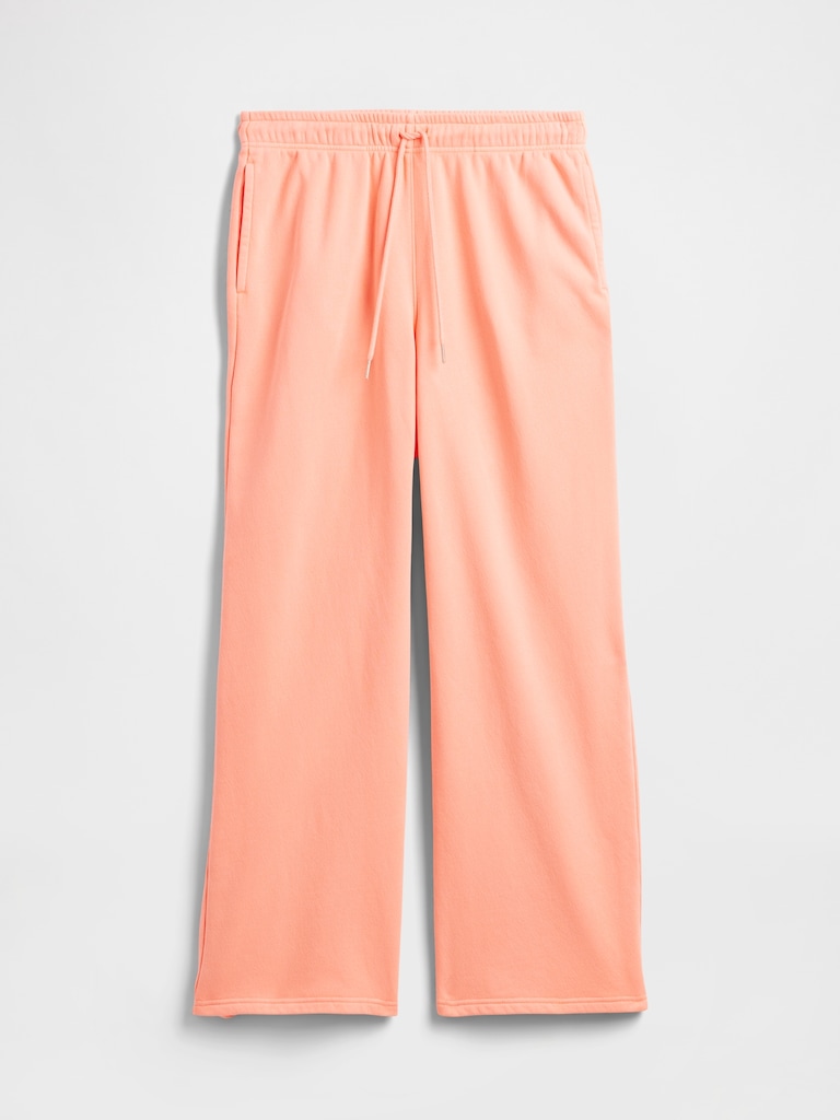 Relaxed Straight-Leg Sweatpants