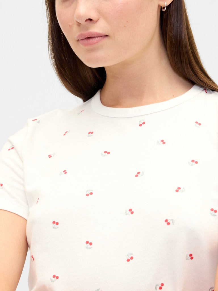 Favorite Print Crewneck T-Shirt
