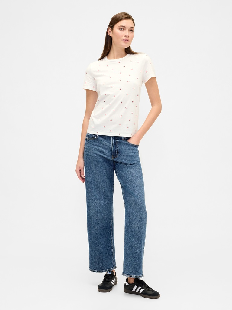 Favorite Print Crewneck T-Shirt