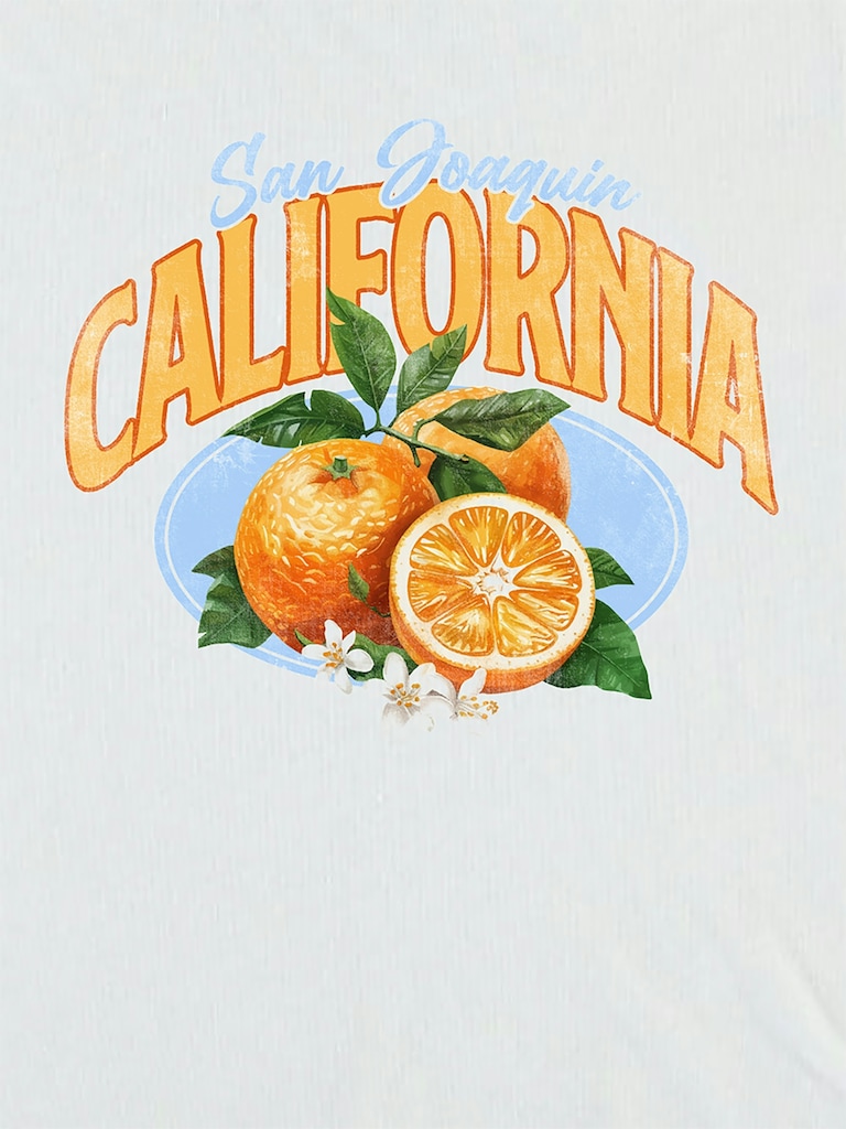 San Joaquin California Oranges Crop T-Shirt