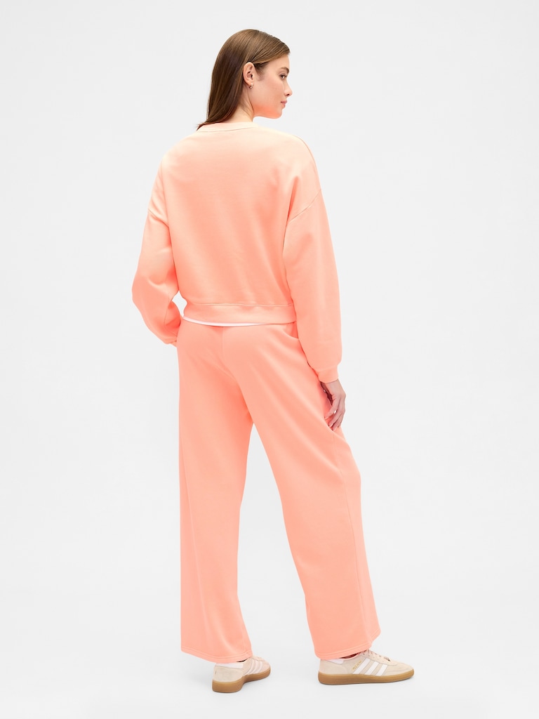 Relaxed Straight-Leg Sweatpants