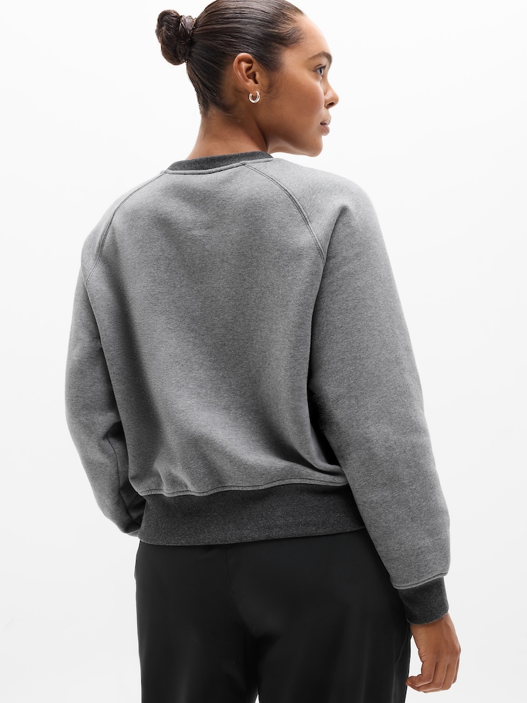Forever Fleece Relaxed Crew Sweatshirt