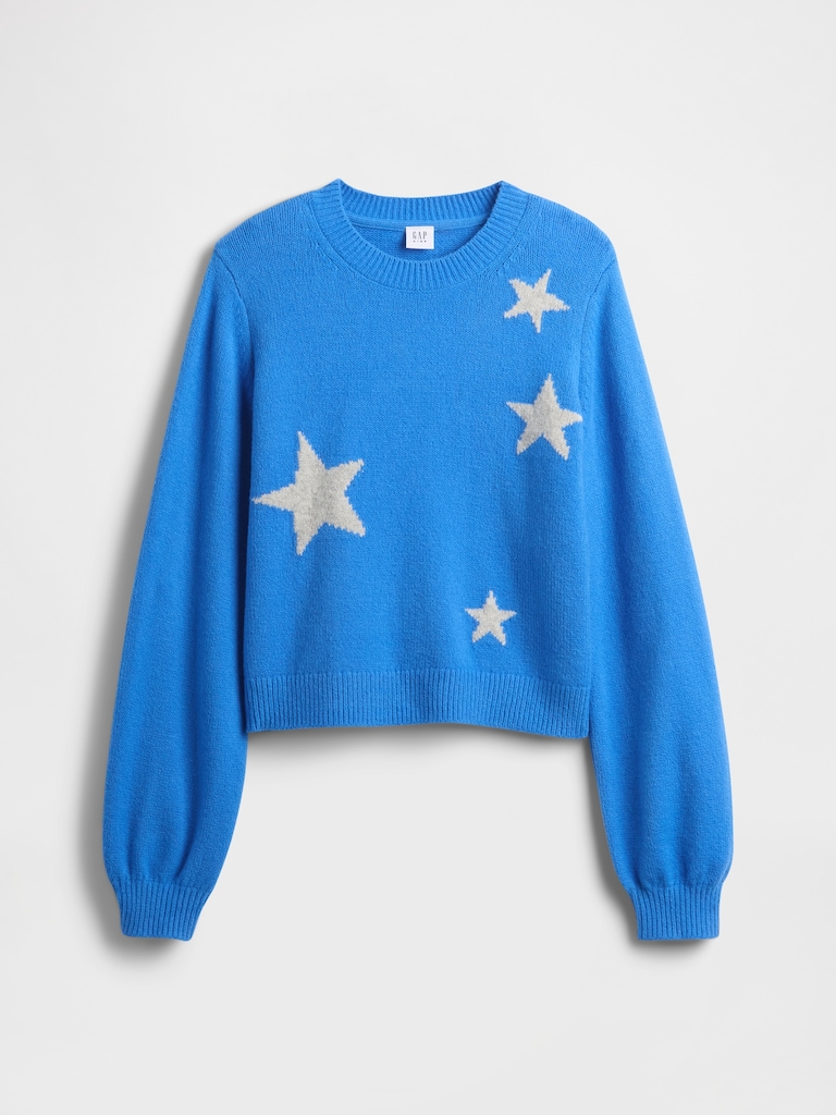 Kids CashSoft Crewneck Sweater
