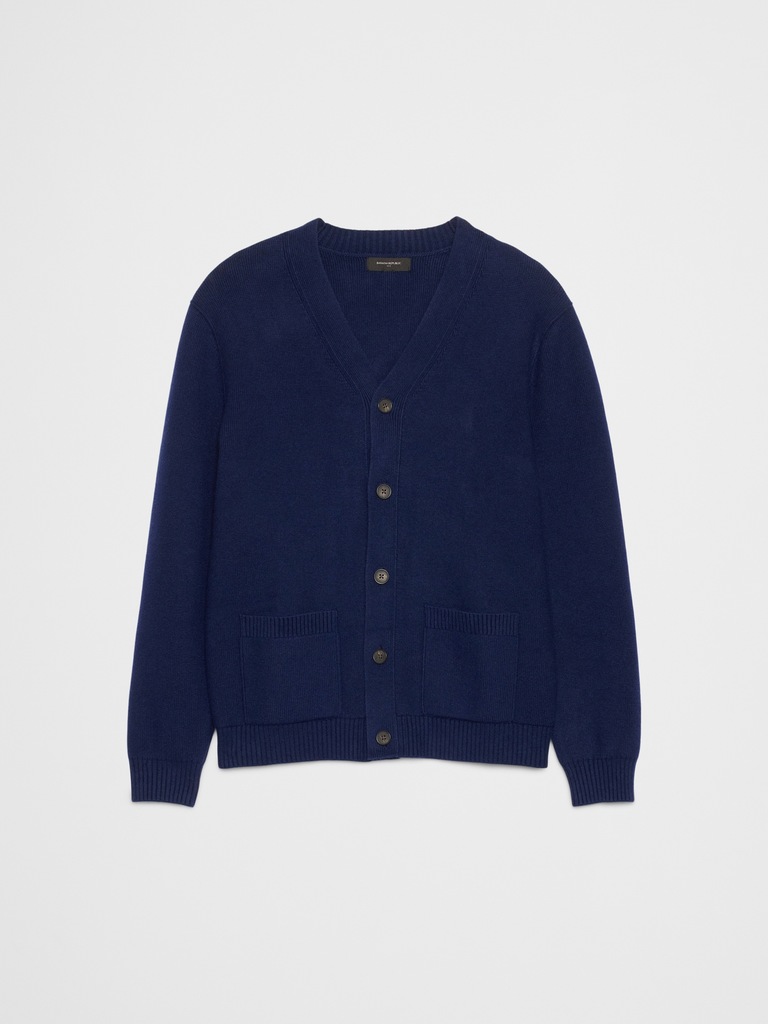 V-Neck Cardigan Sweater