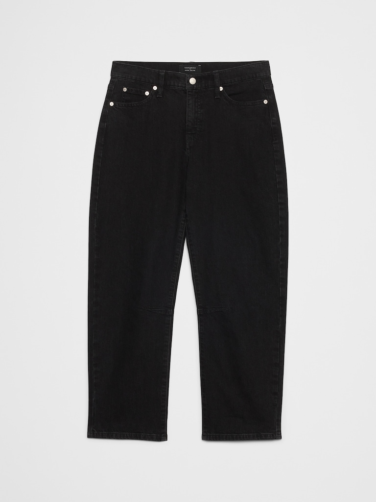 Barrel Mid-Rise Jean