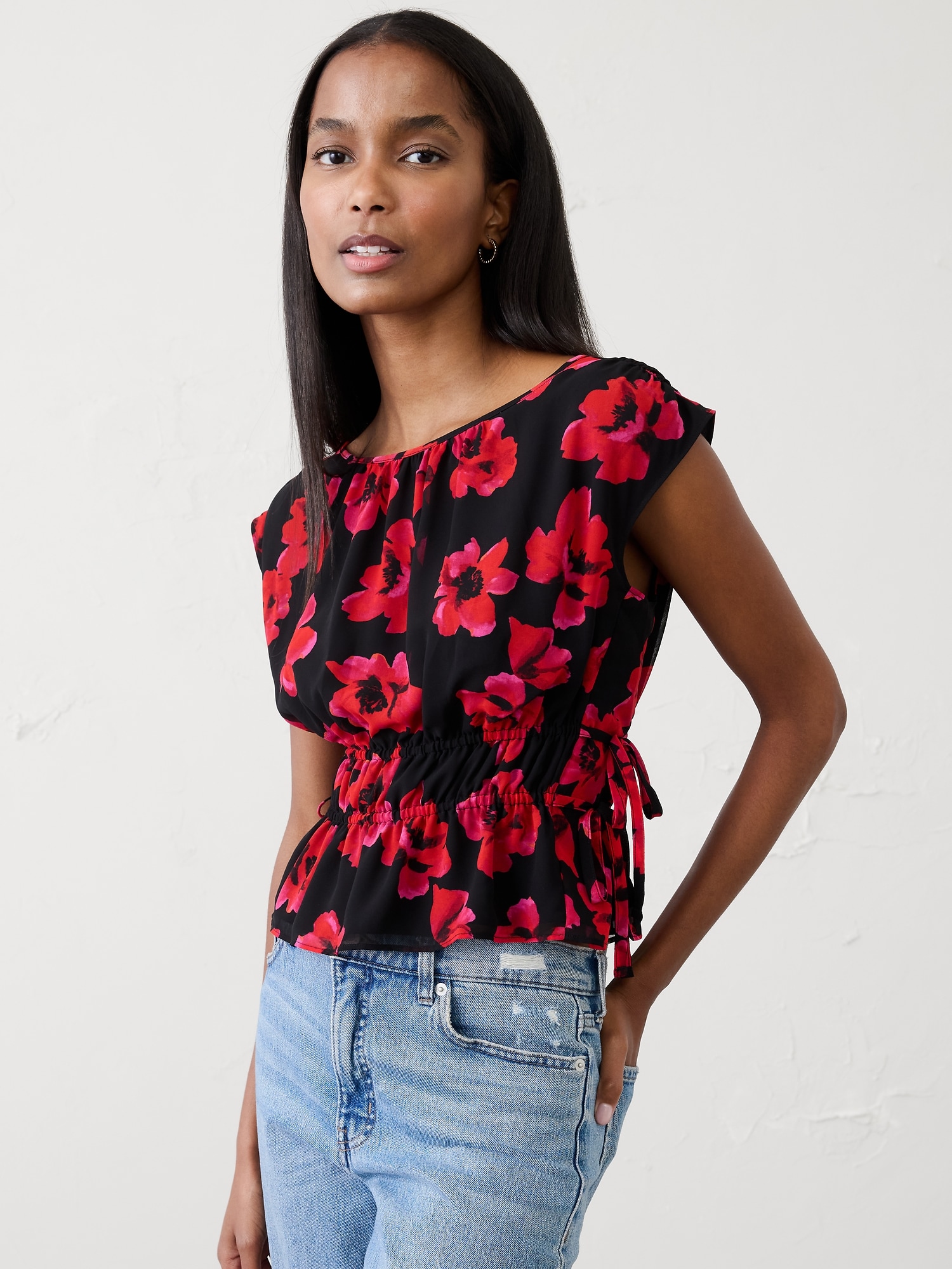 Women's Red Tops & Blouses | Banana Republic Factory
