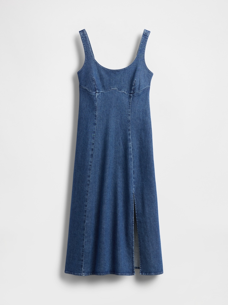 Denim Midi Dress