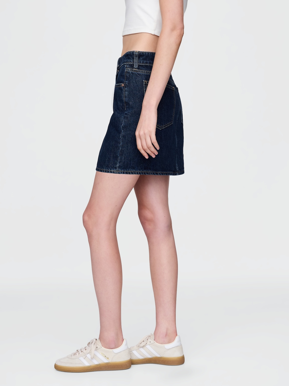 Denim Mini Skirt
