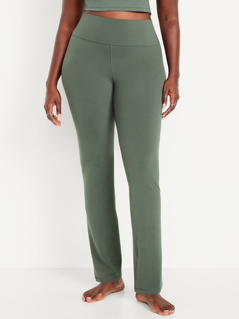 High-Waisted StudioSmooth Straight Legging