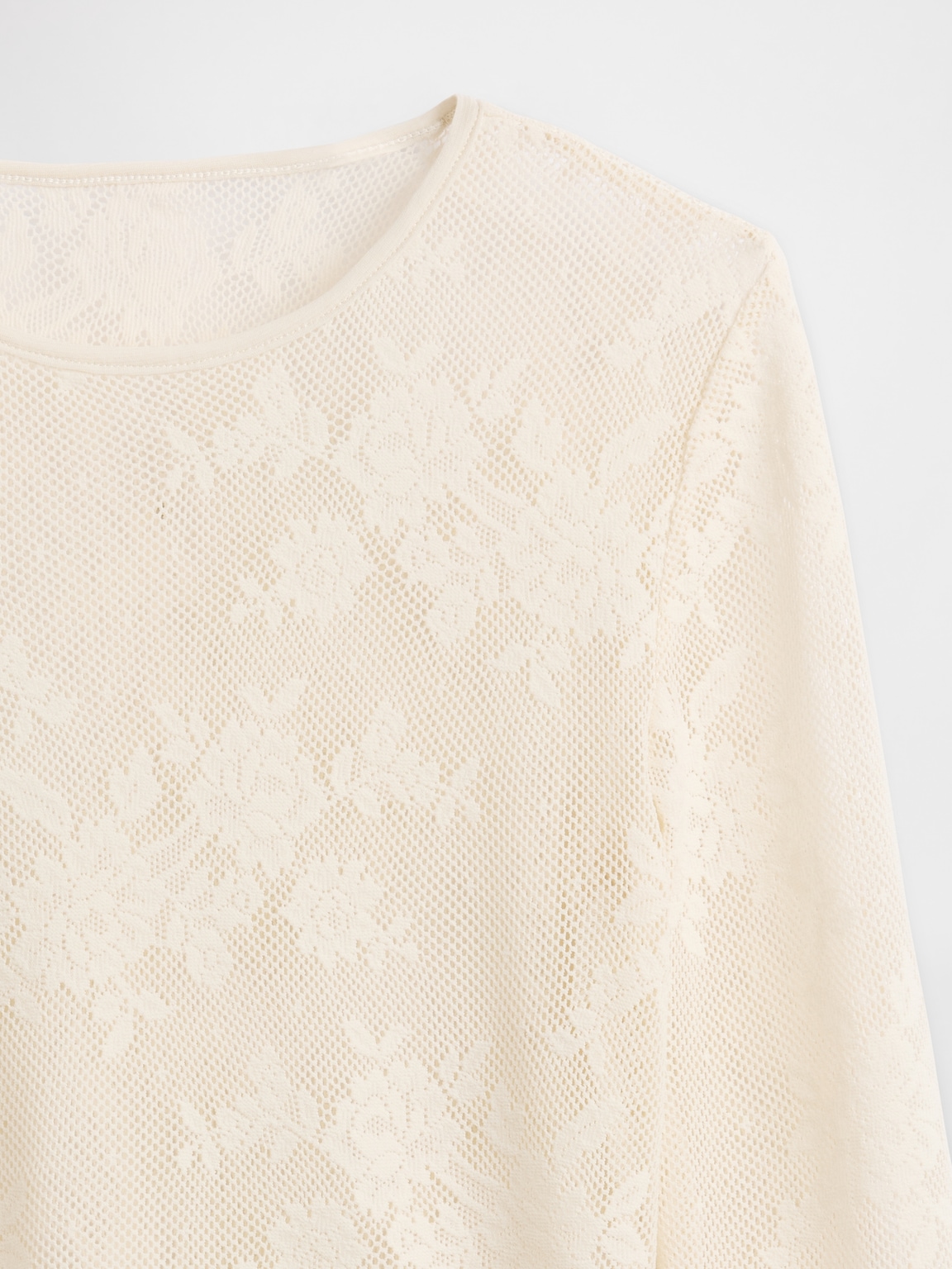 Sheer Lace Top