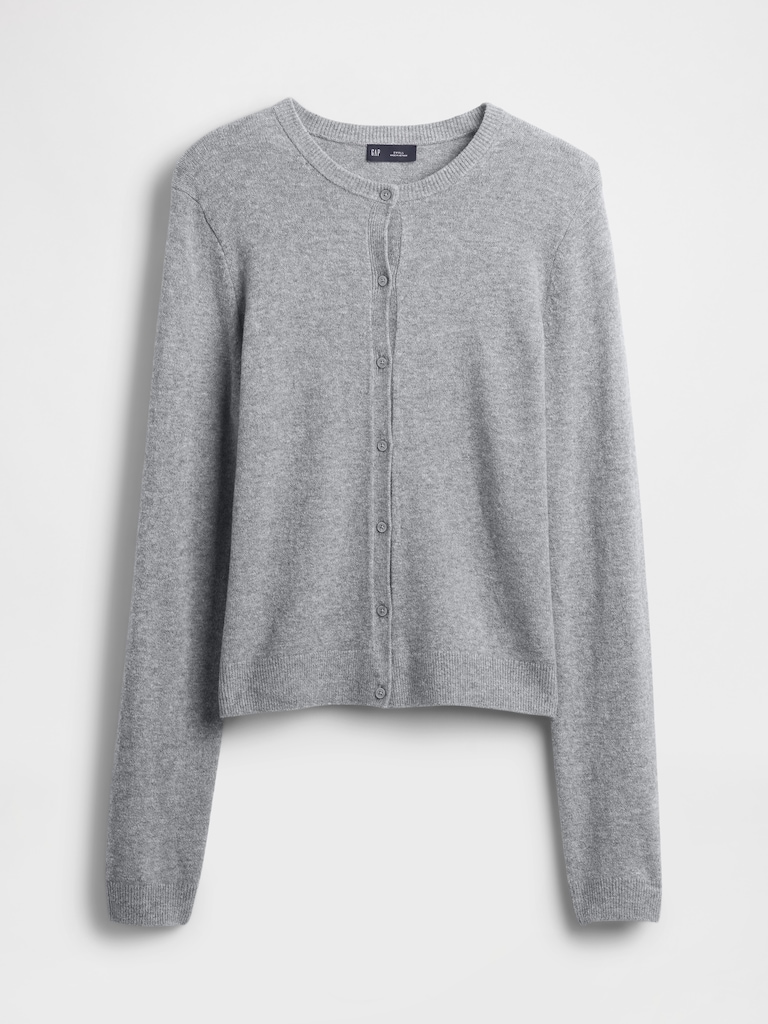 CashSoft Crop Cardigan