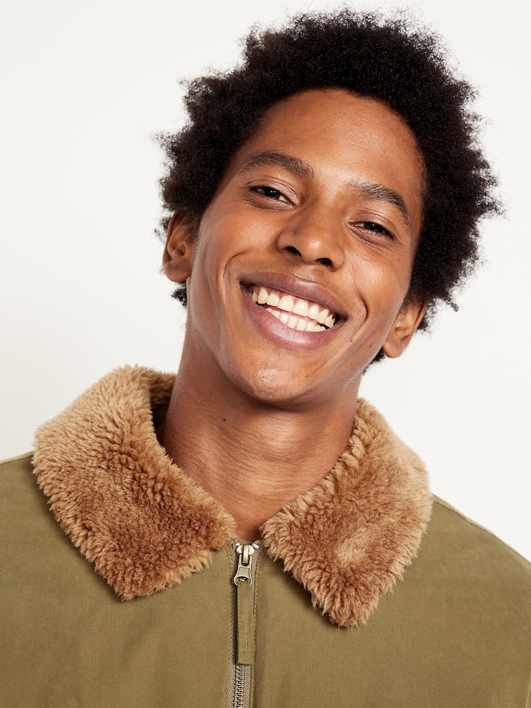 Water-Resistant Aviator Bomber Jacket