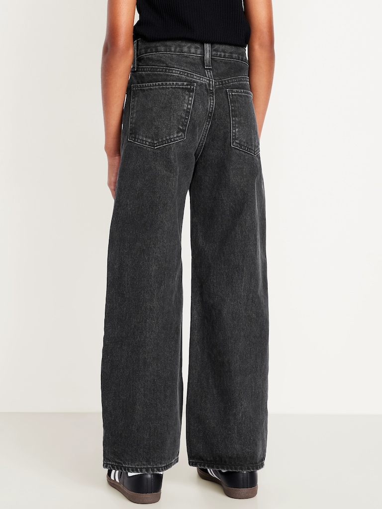 Baggy Straight-Leg Jeans for Girls