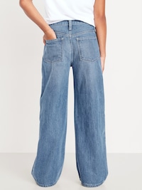 Baggy Straight-Leg Jeans for Girls