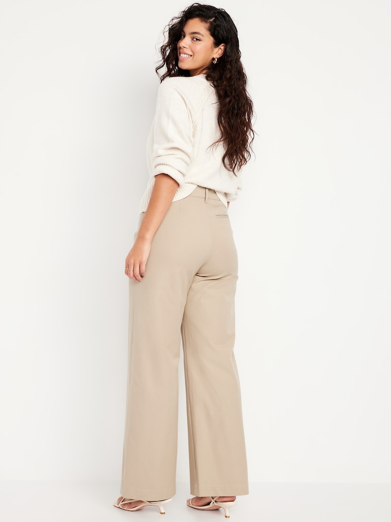 High-Waisted Pixie Super Wide-Leg Pants