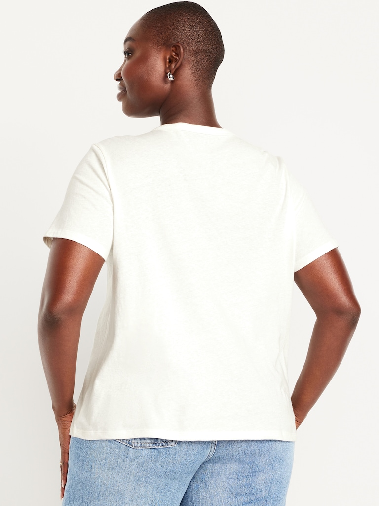 Crew-Neck Logo-Graphic T-Shirt