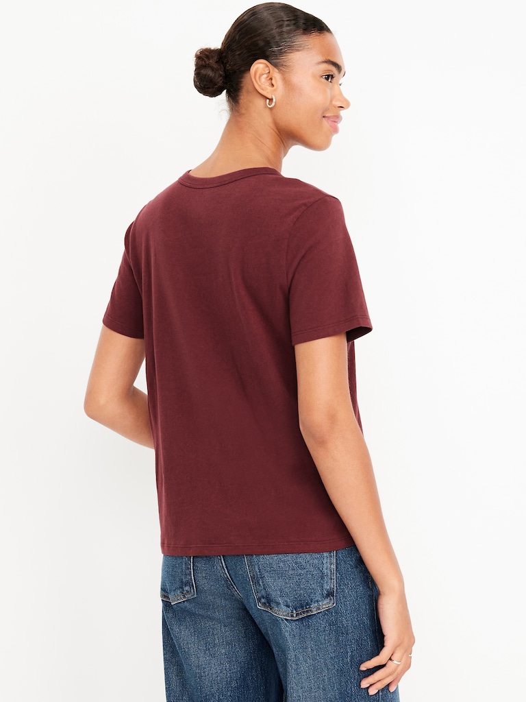 Crew-Neck Logo-Graphic T-Shirt